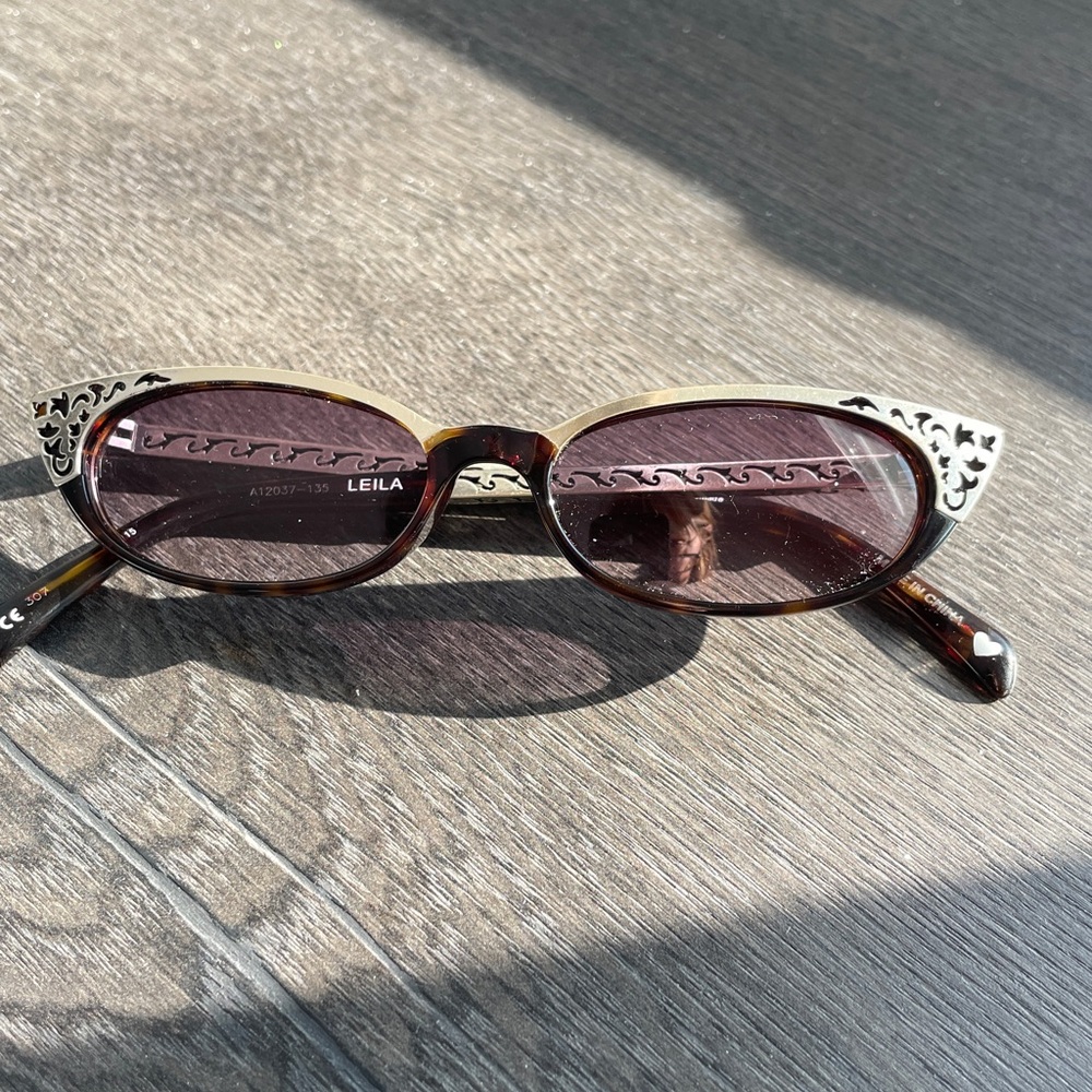 Brighton “Leila” Handmade Cat Eye Sunglasses vintage rare